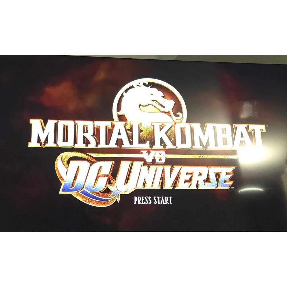 Mortal Kombat vs DC Universe Platinum Hits - Xbox 360 - CIB w/ Manual - Tested